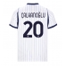 Maillot de foot Inter Milan Hakan Calhanoglu #20 Extérieur vêtements 2026-27 Manches Courtes